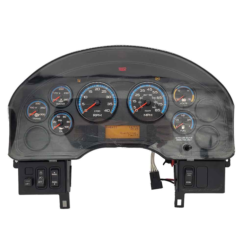 2010-2016 INTERNATIONAL PB105 USED INSTRUMENT CLUSTER PART #3803476F95 6J B5 35 front2010 2016 INTERNATIONAL PB105 Instrument Cluster