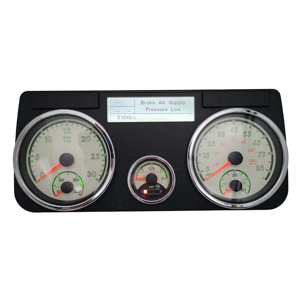 2017 STERLING 122 SD USED INSTRUMENT CLUSTER PART #A05-93010-100 6J B50 588 front2017 Sterling 122 SD Instrument Cluster