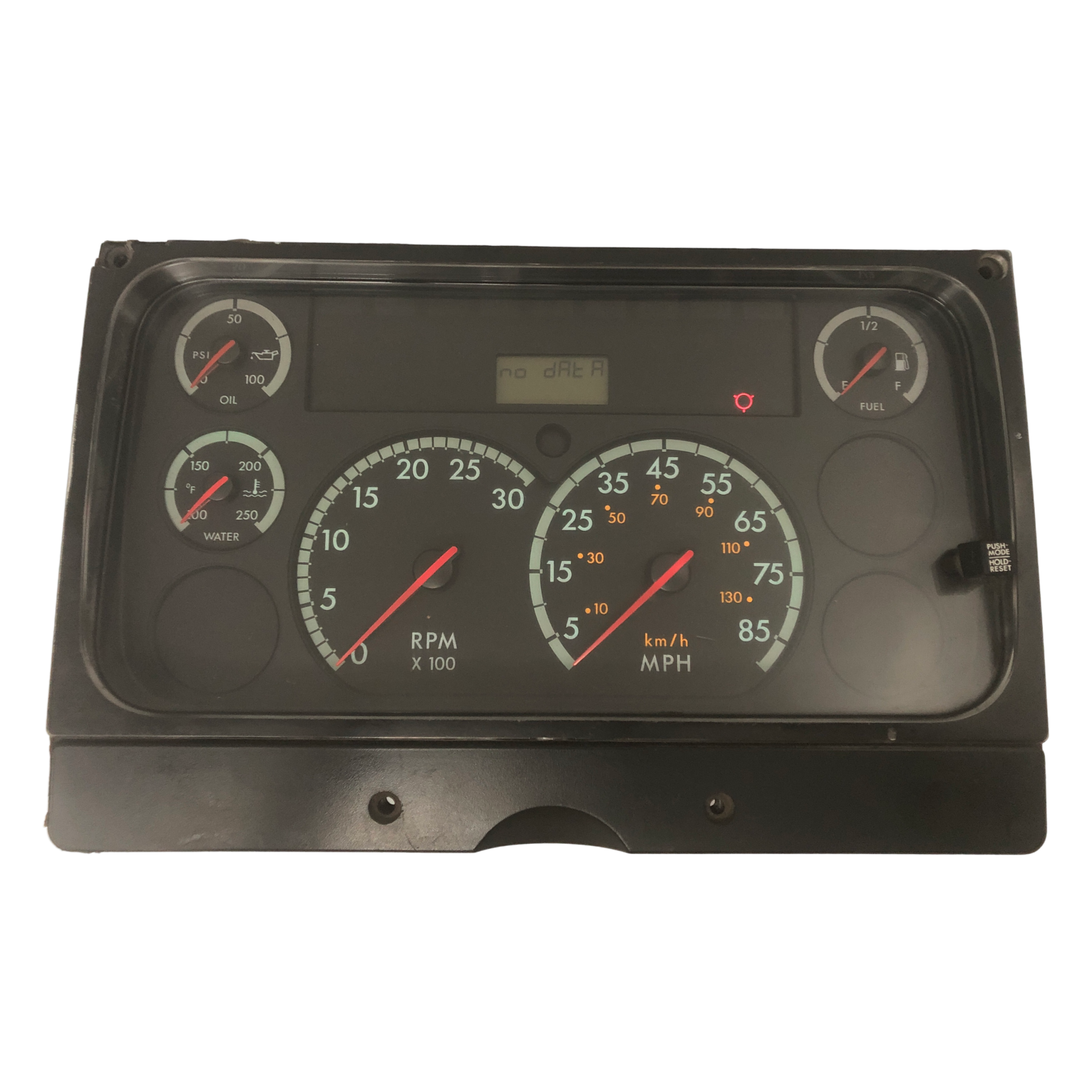 2008 FREIGHTLINER B2 USED INSTRUMENT CLUSTER PART #3321520202 6J B51 609 front2008 Freightliner B2 Instrument Cluster scaled