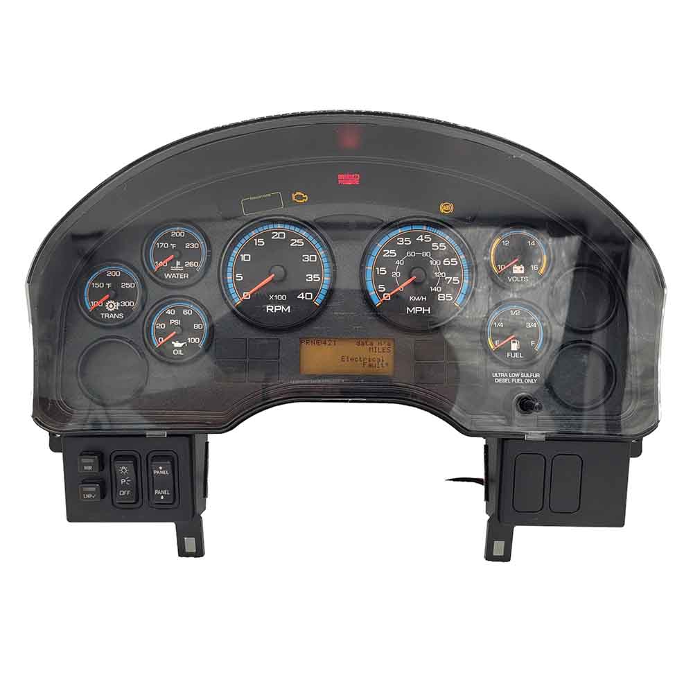 2010-2016 INTERNATIONAL PB105 USED INSTRUMENT CLUSTER PART #3868859C93 6J B6 37 front2010 2016 INTERNATIONAL PB105 Instrument Cluster