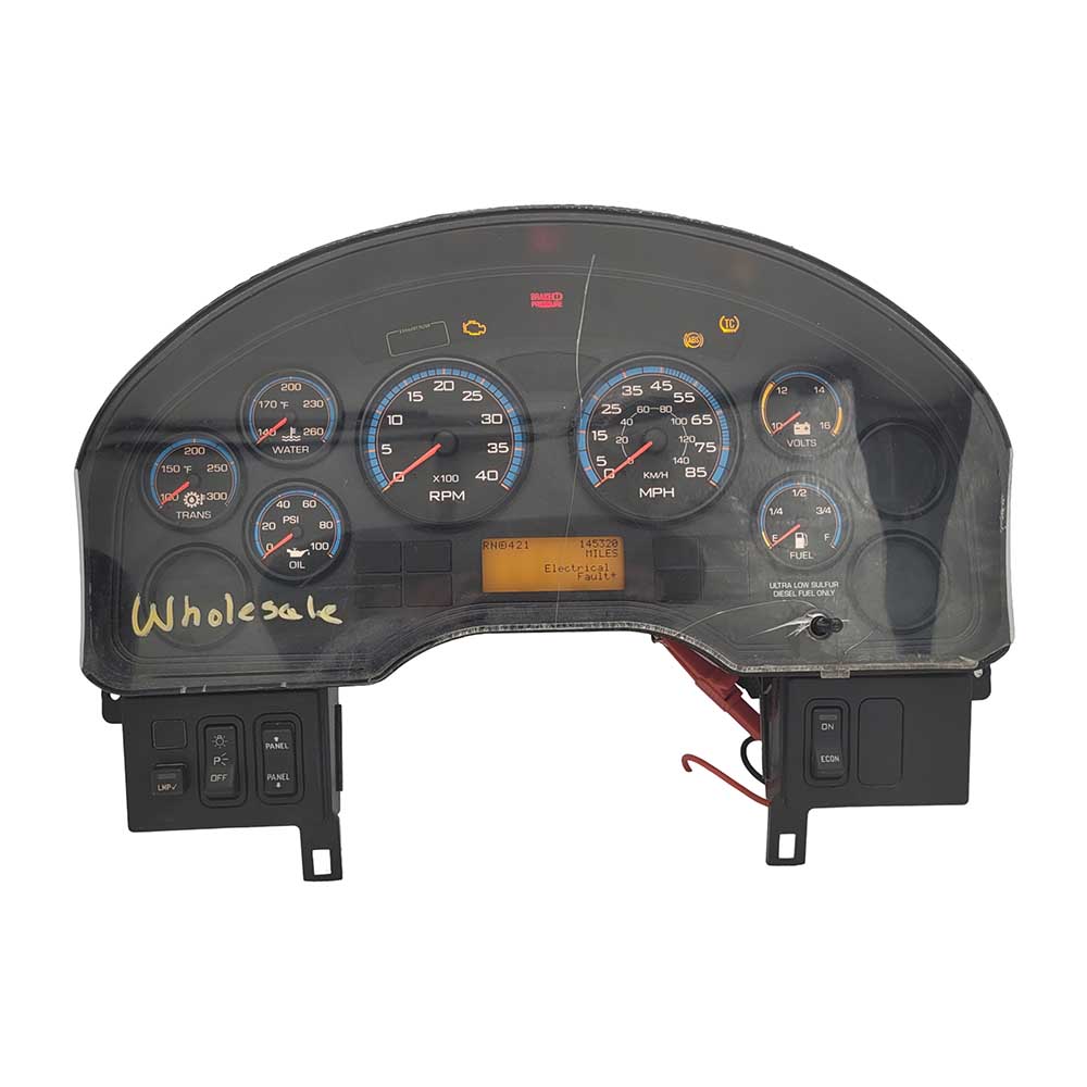 2010-2016 INTERNATIONAL 4300 USED INSTRUMENT CLUSTER PART #3868859C91 6J B7 51 front2010 2016 INTERNATIONAL 4300 Instrument Cluster